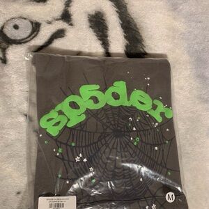 🕷️SLATE GREY SP5DER HOODIE 🕷️**NEW & SEALED**